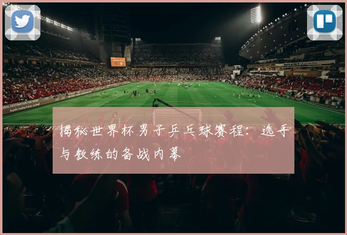 揭秘世界杯男子乒乓球赛程：选手与教练的备战内幕